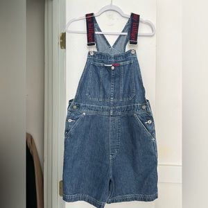 Tommy Hilfiger overall shorts; Size Medium